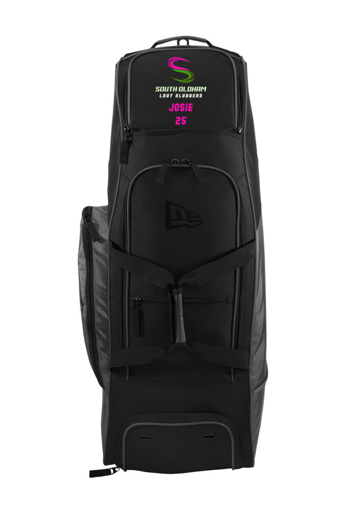 New Era® Shutout Wheeled Bat Bag - CUSTOMIZED