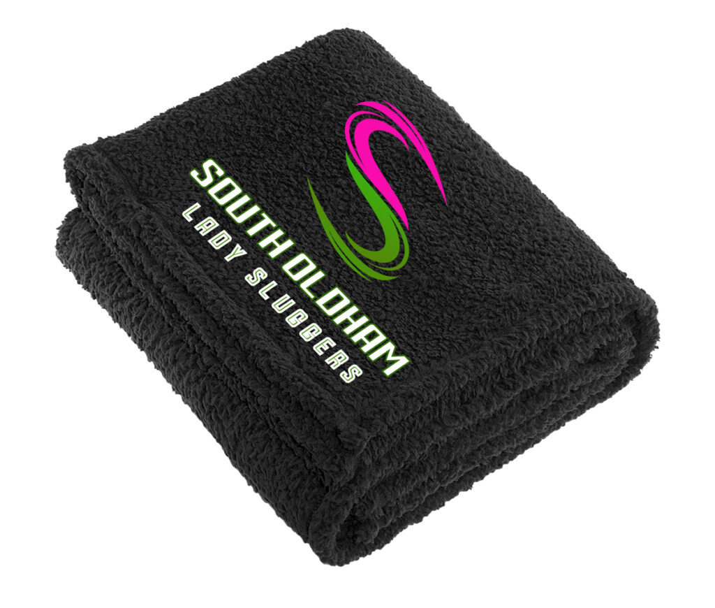 South Oldham Lady Sluggers – Cozy Fleece Blanket