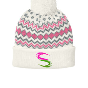 South Oldham Lady Sluggers Pom Beanie