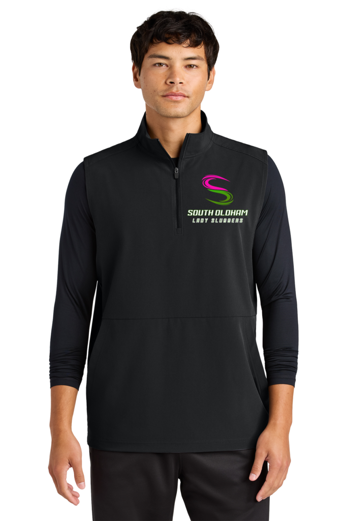 South Oldham Lady Sluggers - 1/2 Zip Vest